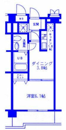 神奈川県川崎市高津区坂戸１丁目 高津駅 1DK マンション 賃貸物件詳細