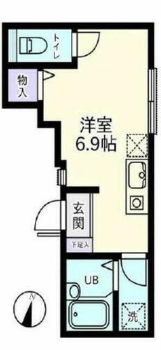 東京都目黒区目黒本町１丁目 武蔵小山駅 ワンルーム アパート 賃貸物件詳細
