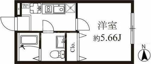 東京都板橋区赤塚４丁目 西高島平駅 1K アパート 賃貸物件詳細