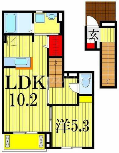 千葉県市川市原木３丁目 西船橋駅 1LDK アパート 賃貸物件詳細