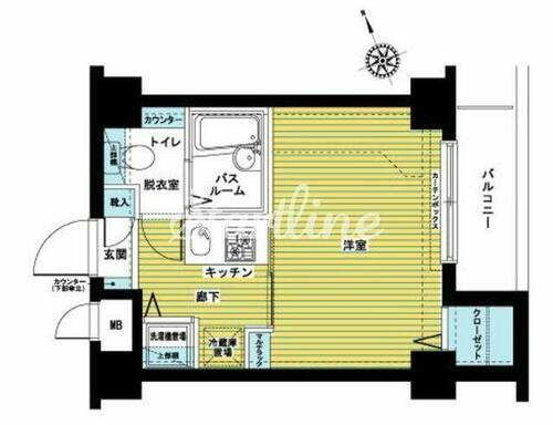 東京都港区新橋４丁目 新橋駅 1K マンション 賃貸物件詳細