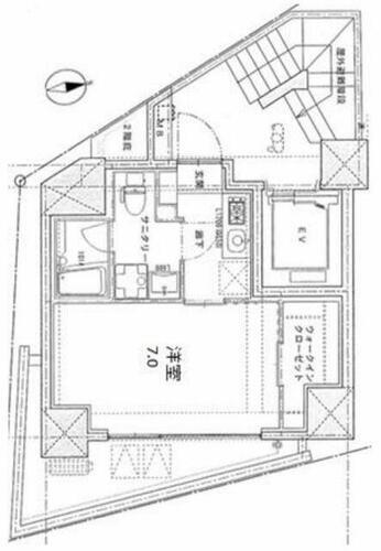 東京都渋谷区千駄ヶ谷２丁目 国立競技場駅 1K マンション 賃貸物件詳細