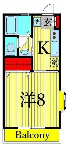 東京都江戸川区中葛西７丁目 葛西駅 1K アパート 賃貸物件詳細