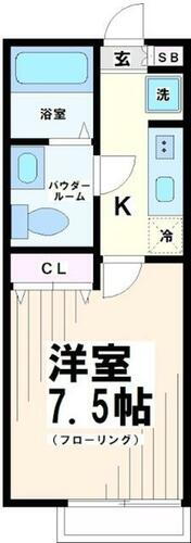 東京都世田谷区千歳台５丁目 千歳烏山駅 1K アパート 賃貸物件詳細