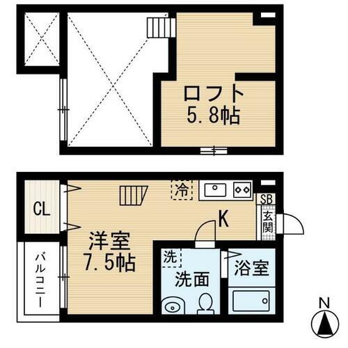 愛知県名古屋市中村区中島町３丁目 太閤通駅 1K アパート 賃貸物件詳細