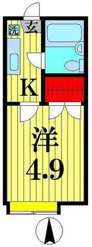 東京都足立区平野３丁目 梅島駅 1K アパート 賃貸物件詳細