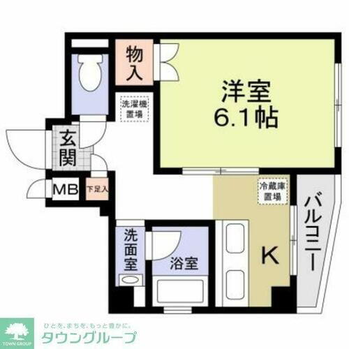 東京都杉並区上高井戸１丁目 八幡山駅 1K マンション 賃貸物件詳細
