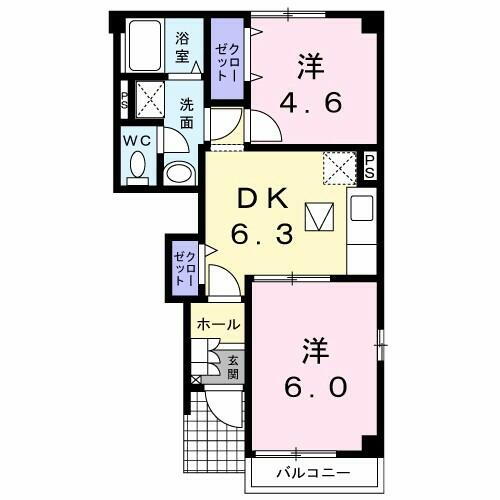 福島県いわき市泉町本谷字数馬 泉駅 2DK アパート 賃貸物件詳細