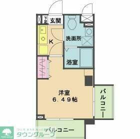 東京都調布市多摩川３丁目 京王多摩川駅 1K マンション 賃貸物件詳細