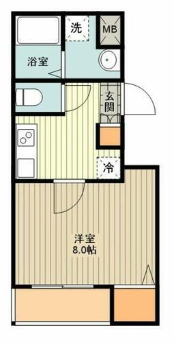 東京都練馬区関町東２丁目 武蔵関駅 1K マンション 賃貸物件詳細