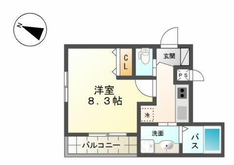 神奈川県平塚市御殿１丁目 平塚駅 1K マンション 賃貸物件詳細
