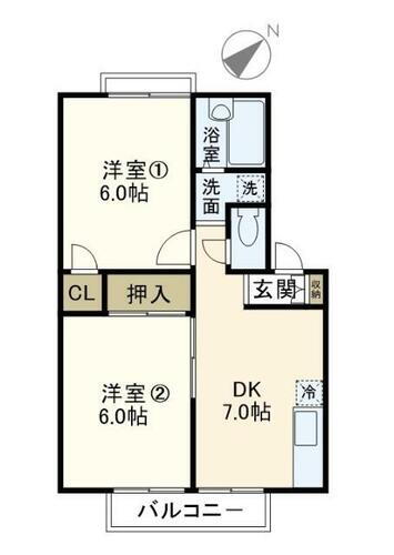 神奈川県横浜市戸塚区上倉田町 戸塚駅 2DK アパート 賃貸物件詳細