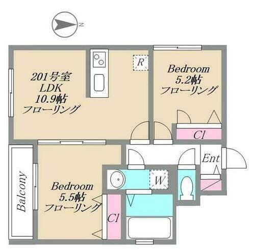 東京都大田区中馬込１丁目 馬込駅 2LDK アパート 賃貸物件詳細