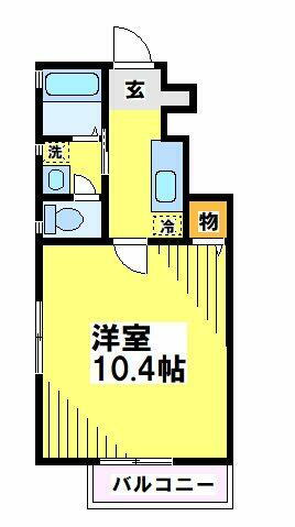 東京都調布市八雲台１丁目 国領駅 1K アパート 賃貸物件詳細