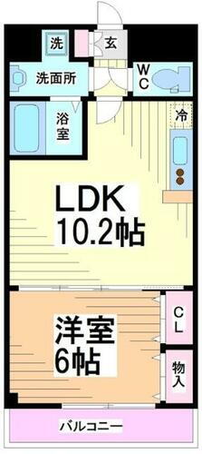神奈川県川崎市多摩区長尾４丁目 宿河原駅 1LDK マンション 賃貸物件詳細