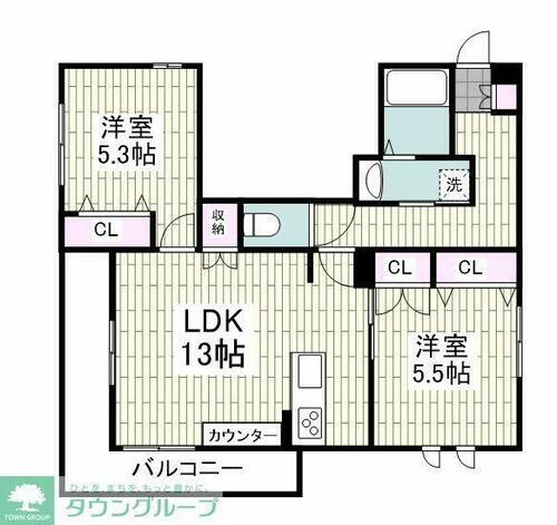 神奈川県川崎市幸区北加瀬３丁目 新川崎駅 2LDK アパート 賃貸物件詳細
