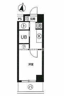 東京都新宿区北山伏町 牛込神楽坂駅 1K マンション 賃貸物件詳細