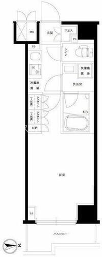 ルーブル川崎神明町 7階 1K 賃貸物件詳細