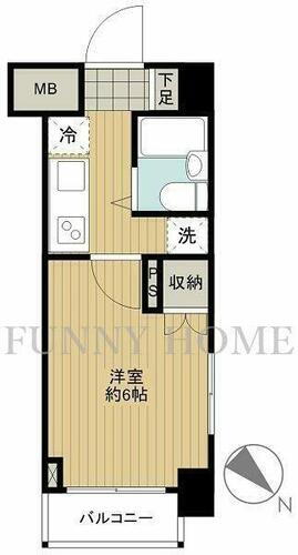 東京都世田谷区千歳台３丁目 千歳船橋駅 1K マンション 賃貸物件詳細