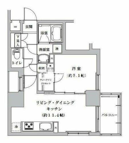 東京都台東区千束２丁目 入谷駅 1LDK マンション 賃貸物件詳細