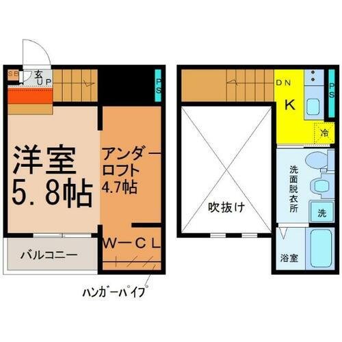 愛知県名古屋市中川区愛知町 黄金駅 1K アパート 賃貸物件詳細