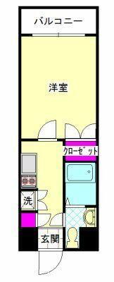 福岡県福岡市博多区千代４丁目 千代県庁口駅 1K マンション 賃貸物件詳細