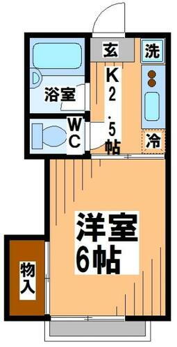 東京都武蔵野市西久保１丁目 三鷹駅 1K アパート 賃貸物件詳細