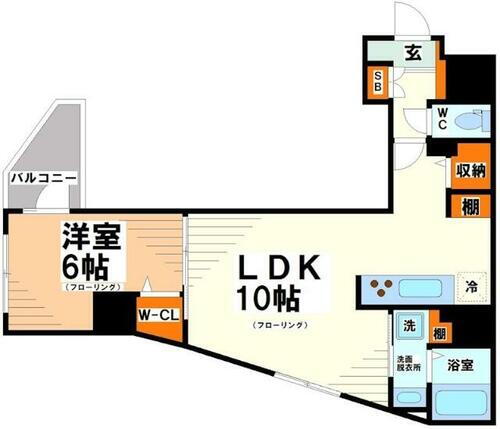 東京都世田谷区大原２丁目 代田橋駅 1LDK マンション 賃貸物件詳細