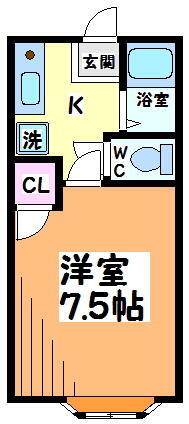 東京都世田谷区代沢２丁目 池ノ上駅 1K アパート 賃貸物件詳細