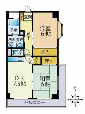 福岡県福岡市西区姪の浜４丁目 姪浜駅 2DK マンション 賃貸物件詳細