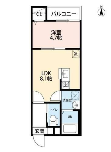 愛知県名古屋市中川区畑田町３丁目 中島駅 1LDK アパート 賃貸物件詳細