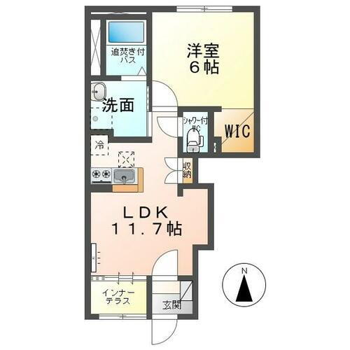 長野県上田市国分 1LDK アパート 賃貸物件詳細