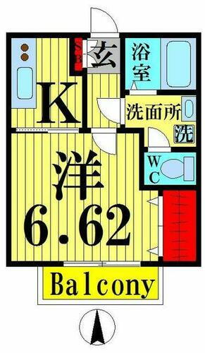 東京都足立区西新井本町４丁目 西新井駅 1K アパート 賃貸物件詳細