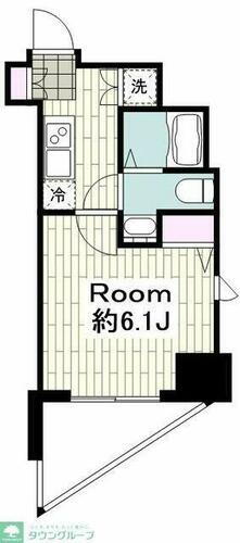 神奈川県横浜市神奈川区青木町 横浜駅 1K マンション 賃貸物件詳細