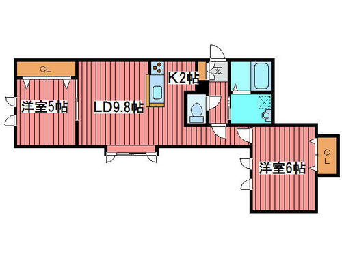 北海道札幌市豊平区月寒東一条７丁目 月寒中央駅 2LDK アパート 賃貸物件詳細