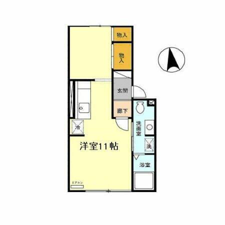 秋田県秋田市将軍野桂町 土崎駅 ワンルーム アパート 賃貸物件詳細