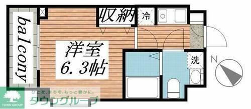 東京都調布市多摩川３丁目 京王多摩川駅 1K マンション 賃貸物件詳細