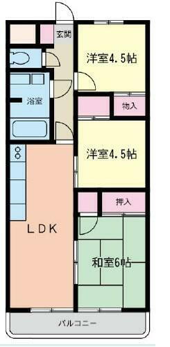 神奈川県茅ヶ崎市中海岸４丁目 茅ケ崎駅 3LDK マンション 賃貸物件詳細