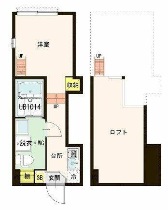 東京都北区堀船２丁目 王子駅 1K アパート 賃貸物件詳細