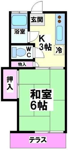 東京都世田谷区桜上水４丁目 桜上水駅 1K アパート 賃貸物件詳細