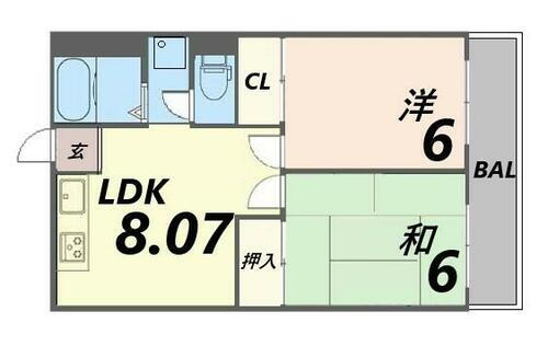 兵庫県尼崎市塚口町４丁目 塚口駅 2LDK マンション 賃貸物件詳細