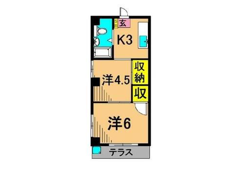東京都品川区南品川６丁目 大井町駅 2K マンション 賃貸物件詳細