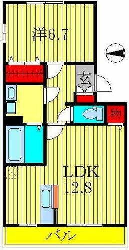千葉県柏市北柏３丁目 北柏駅 1LDK アパート 賃貸物件詳細