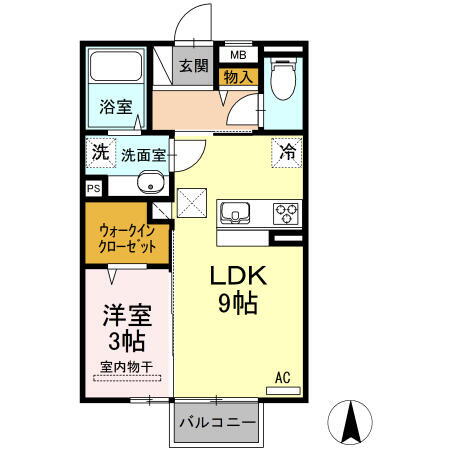 福島県双葉郡広野町大字下浅見川字柳町 広野駅 1LDK アパート 賃貸物件詳細