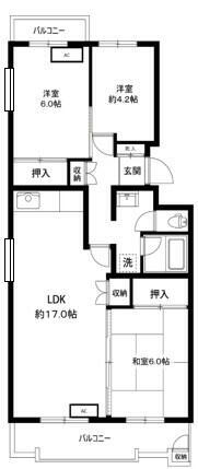 神奈川県横浜市青葉区榎が丘 青葉台駅 3LDK マンション 賃貸物件詳細