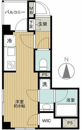 東京都港区三田５丁目 麻布十番駅 ワンルーム マンション 賃貸物件詳細