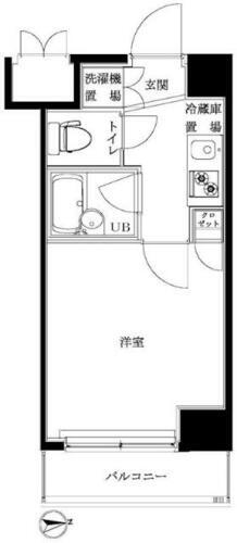 東京都新宿区北新宿４丁目 東中野駅 1K マンション 賃貸物件詳細