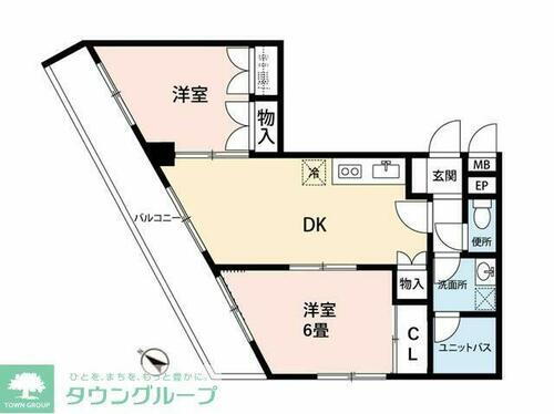 埼玉県北本市北本３丁目 北本駅 2DK マンション 賃貸物件詳細