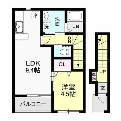 茨城県鹿嶋市平井東３丁目 1K アパート 賃貸物件詳細