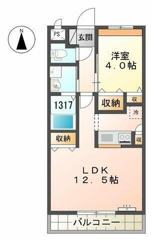 兵庫県姫路市網干区垣内西町 山陽網干駅 1LDK アパート 賃貸物件詳細